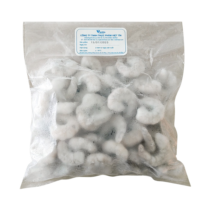 Tôm Thẻ (PD/PTO) Đông Lạnh Size 31 - 40 Gói 1kg