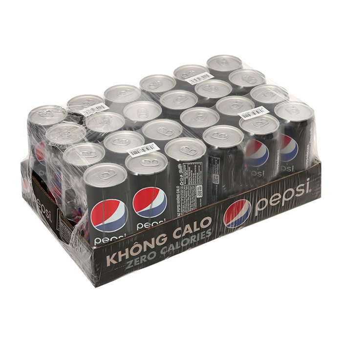 [Thùng] Nước Ngọt Pepsi Không Calo 320ml x 24 Lon