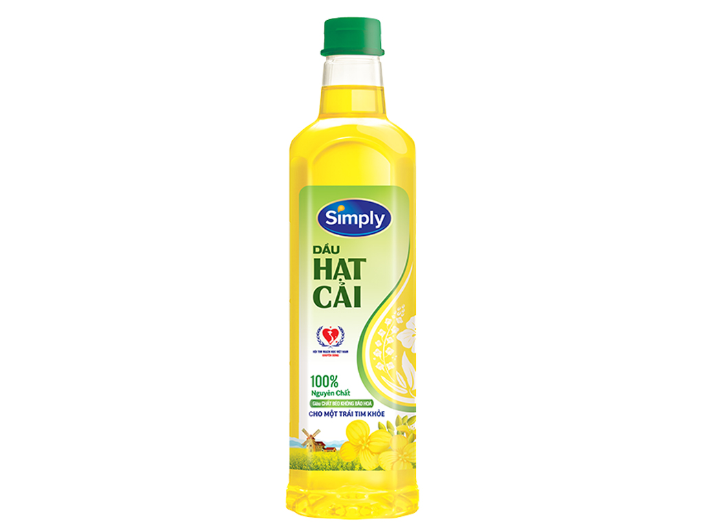 Dầu Hạt Cải Simply 1L