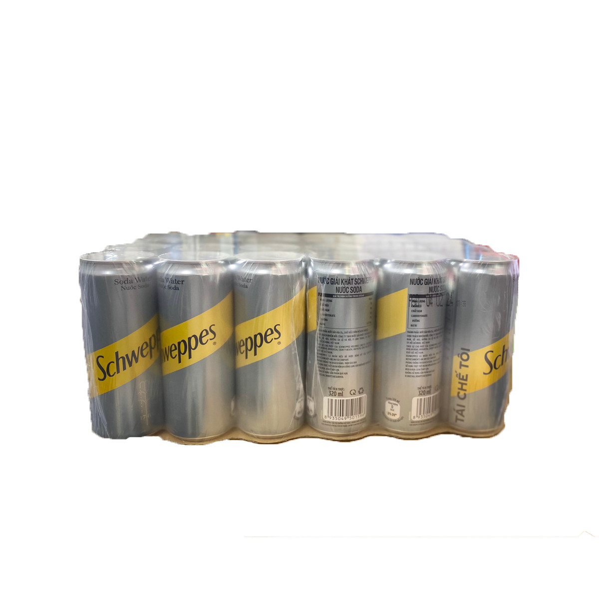 [Carton] Schweppes Soda Water 320ml x 24 Cans