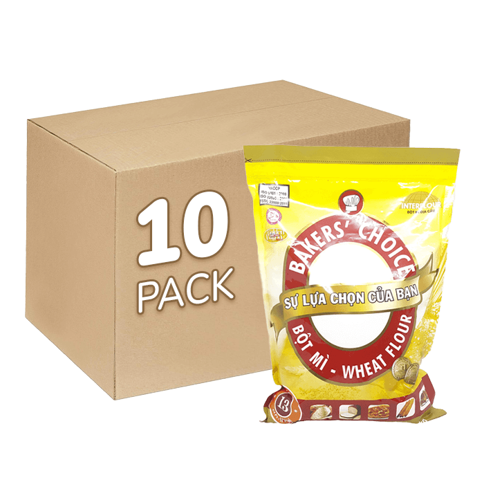 [Carton] Bakers' Choice Wheat Flour 1kg (No. 13) x 10 Packs