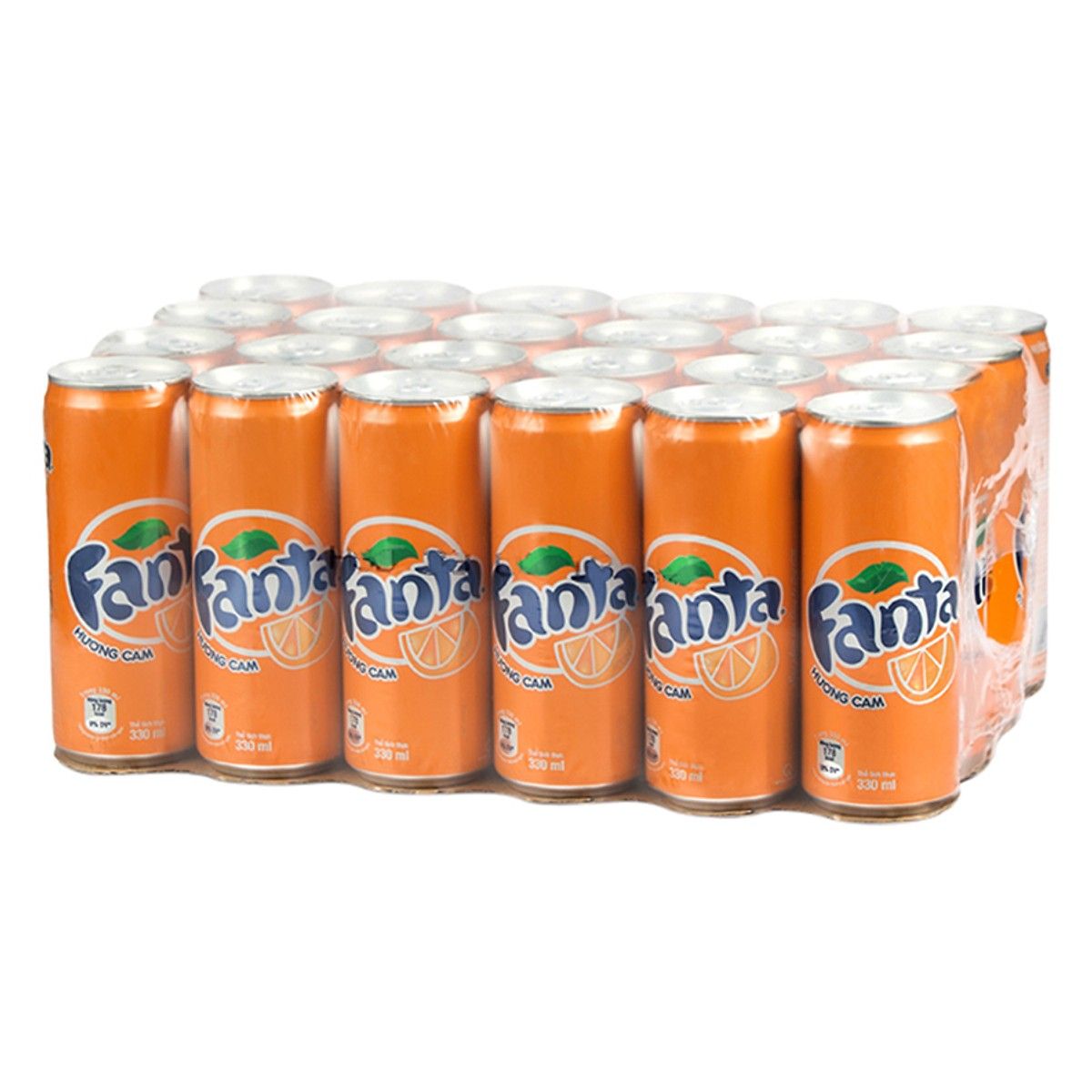 [Thùng] Fanta Orange 320ml x 24 Lon